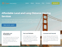 Tablet Screenshot of empiremoving.net